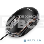 Мышь проводная Гарнизон GM-100 черный, 1000 dpi, USB, кнопки - 3, фото10