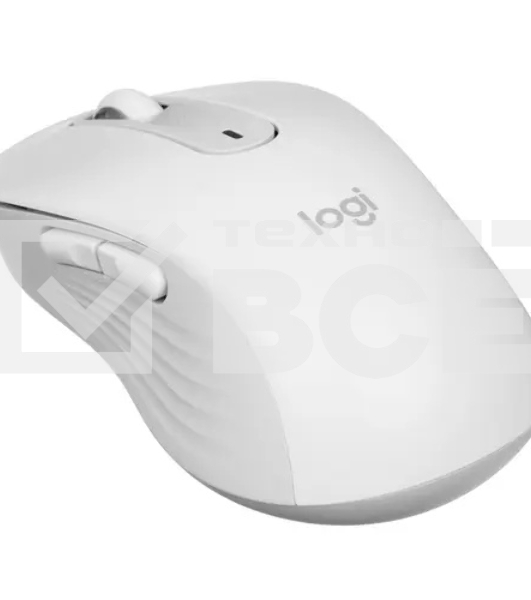 Мышь беспроводная Logitech Signature M650 белый, 4000 dpi, радиоканал, Bluetooth, USB, кнопки - 5