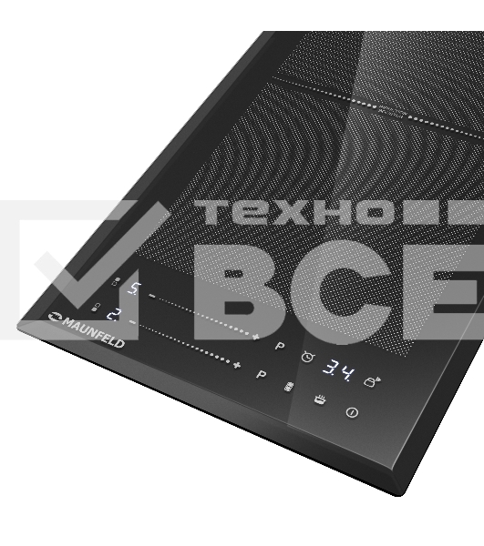 Индукционная варочная панель Maunfeld CVI292S2FBK LUX