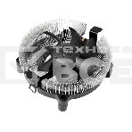 Кулер для процессора/ PCCooler E80 (65W, 3-pin, 42mm, Al/Cu, -mm, 1x80mm, 29.61CFM, 22dBA, 2000RPM, S: 1851/1700/1200/115X, AM5/AM4, silver, black), фото2
