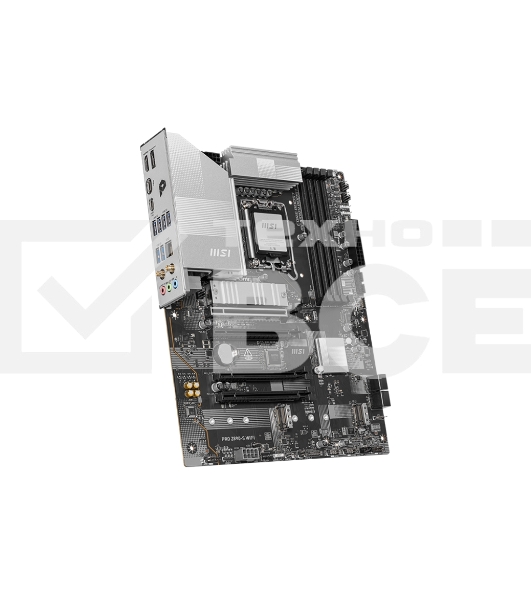 Материнская плата MSI PRO Z890-S WIFI, LGA 1851, Intel Z890, 4xDDR5, 4xSATA, 3xM.2, 1xPCIe 5.0 x16, 2xPCIe 4.0 x4, 1xHDMI, 1xDP, 1xUSB-C Thunderbolt 4, 1xUSB-C 3.2 Gen 2x2, 1x 2.5Gb LAN, 6xUSB-A 3.2 Gen 1, 3x3.5 мм, 7.1, ATX