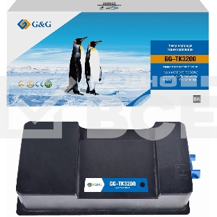 Картридж лазерный G&G GG-TK3200 TK-3200 черный (40000стр.) для Kyocera ECOSYS P3260dn/M3860idn/M3860idnf