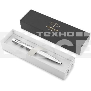 Ручка шариковая Parker Urban Core K314 (CW2143641) Metro Metallic CT, M, синие чернила, подарочная коробка