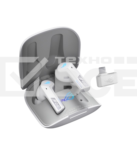 Гарнитура ASUS R55ES ROG CETRA TWS SPEEDNOVA WHT/UN (90YH03Y0-BTUA10) 