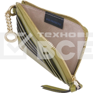 Кошелек женский Piquadro Ashley PP5910W134R/VE оливковый натур.кожа