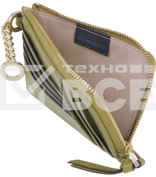 Кошелек женский Piquadro Ashley PP5910W134R/VE оливковый натур.кожа