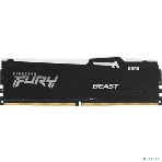 Оперативная память Kingston Fury Beast RGB, DDR5, 32GB (1x32GB), 6400 MHz, CL32, с радиатором, RGB, черный, фото7