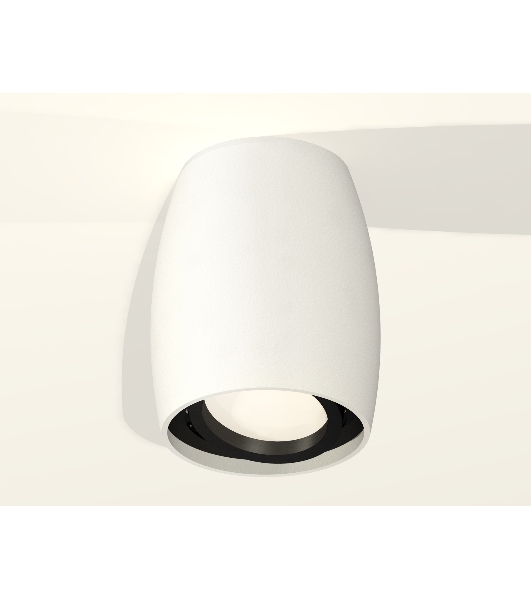 Светильник Ambrella Light XS1122002 SWH/PBK белый песок/черный полированный MR16 GU5.3 (C1122, N7002)