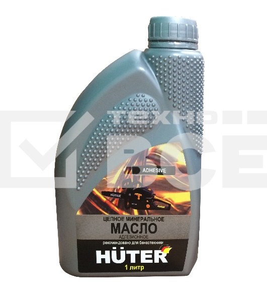 Масло цепное минеральное 80W90, для техники Huter,1л.