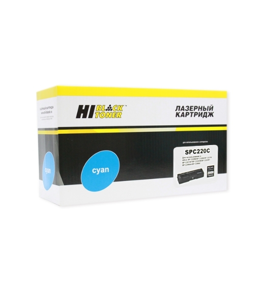 Картридж Ricoh Aficio SP C220DN/C220S/C221DN/C221N/C221SF/C222SF (Hi-Black) C, 2K      