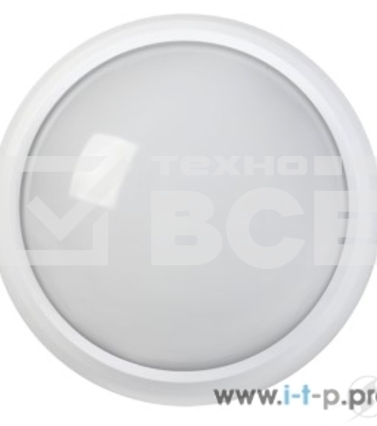 Светильник LED ДПО 5030 12Вт 4000К IP65 круг бел. ИЭК LDPO0-5030-12-4000-K01