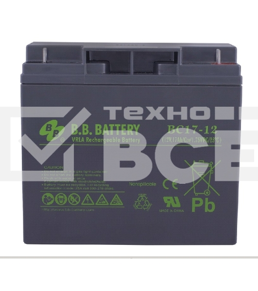 Батарея B.B. Battery BC 17-12 (12V 17Ah)