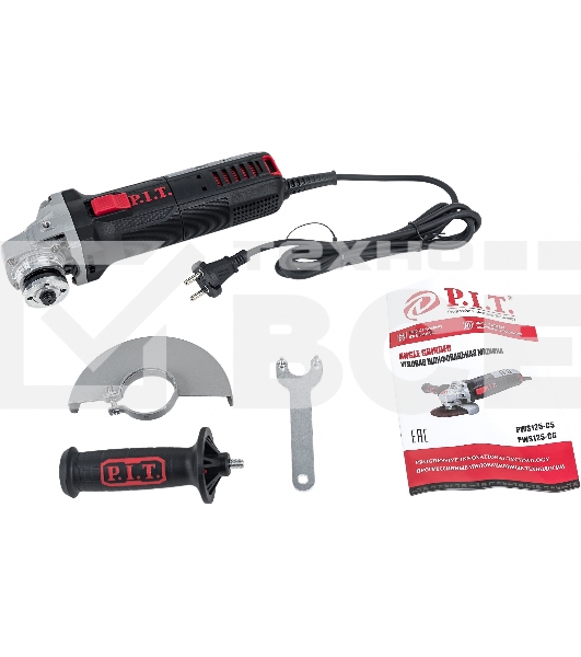 Угловая шлифовальная машина PWS125-C6 PIT