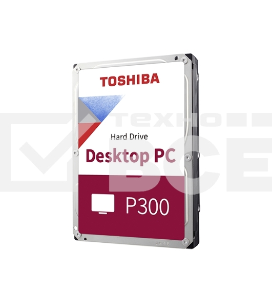Жесткий диск Toshiba SATA-III 6Tb HDWD260UZSVA P300 (5400rpm) 128Mb 3.5