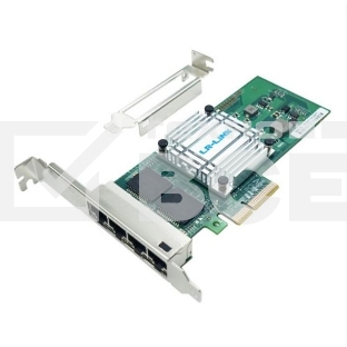 Сетевой адаптер LR-LINK PCIE 1GB 4PORT LRES2025PT