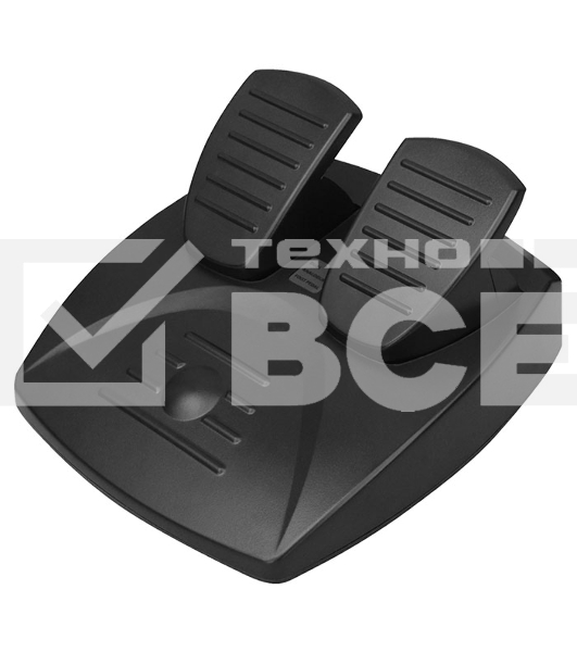 Руль SVEN GC-W300 (педали, вибро, лепестки, D-pad, 10 кл, резин. вставки, PC, цифр. и аналог.
