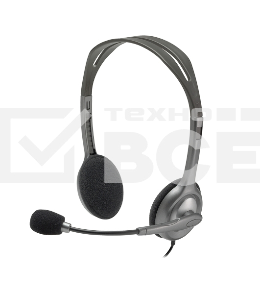Гарнитура Logitech Headset H110 grey (981-000472/981-000271)