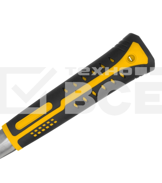 Кувалда Denzel 1,5 кг, цельнометаллическая, двухкомпонентная рукоятка