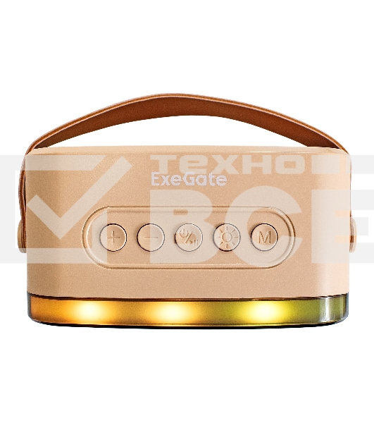 Караоке-система ExeGate Bro 330  Bluetooth 8 Вт бежевый