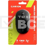 Мышь беспроводная Canyon MW-04 черный, 1200 dpi, Bluetooth, кнопки - 3, фото6