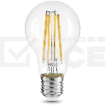 Лампа cветодиодная Gauss Filament А60 15W 1400lm 2700К Е27 LED 1/10/40, фото3