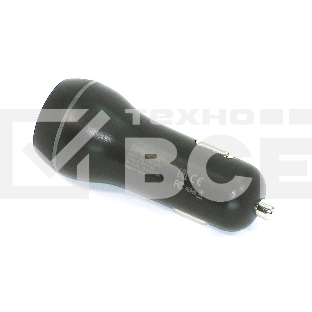 Автомобильное зарядное устройство AMPERIN CCB-1USB USB DC 5V 3.0A/9V 2A/12V 1.5A Черный