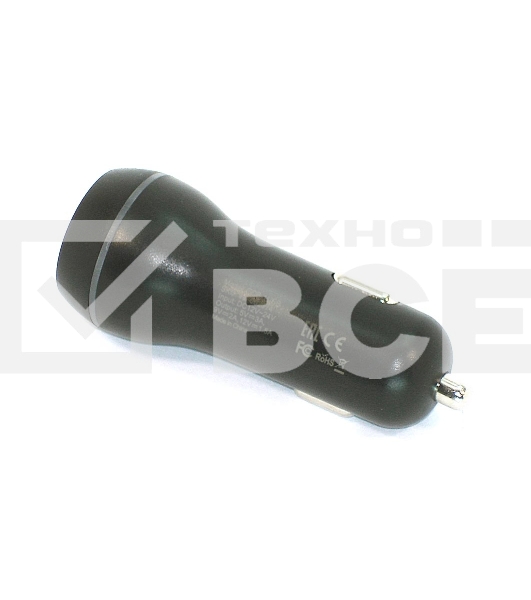 Автомобильное зарядное устройство AMPERIN CCB-1USB USB DC 5V 3.0A/9V 2A/12V 1.5A Черный