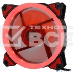 Вентилятор для корпуса Crown CMCF-12025S-1230 черный/красный, 120 мм, 1650 об/мин, 23 дБ, 3 pin, фото2