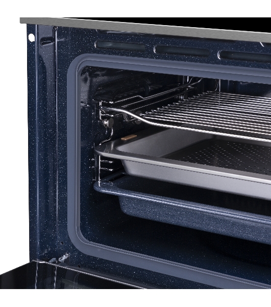 Духовой Шкаф электрический с паром Maunfeld MCMO5016STGB