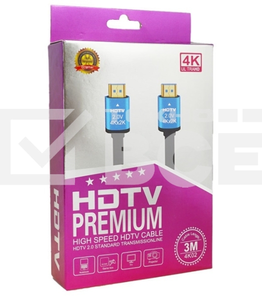 Кабель аудио-видео Premier 11242 HDMI (m)/HDMI (m) 3м. позолоч. конт. черный