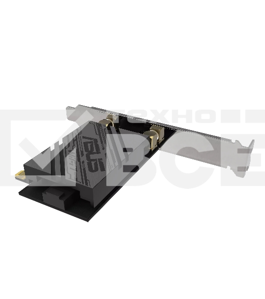 Сетевой адаптер Wi-Fi + Bluetooth Asus PCE-BE92BT BE9400 PCI Express (ант.внеш.несъем.) 2ант.
