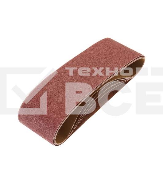 Лента шлифовальная бесконечная Kranz 75х533мм, P80 (5 шт/уп)