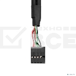 Планка портов в корпус 2xUSB 2.0 ExeGate BrctUSB2-2A-LP (USB 2.0 9pin (IDC 9pin F) --> 2x USB 2.0 Af, кабель 20 см, Low Profile), фото7