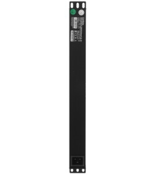 Блок розеток горизонтальный ExeGate ServerPro PDU-19H007 Al-12C13-C20, 19', 1U, Алюминий, 12 IEC 320 C13, С20, черный