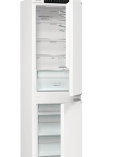 Встраиваемый холодильник Gorenje NRKI517141 белый двухкамерный 175/68 л морозилка снизу, No Frost