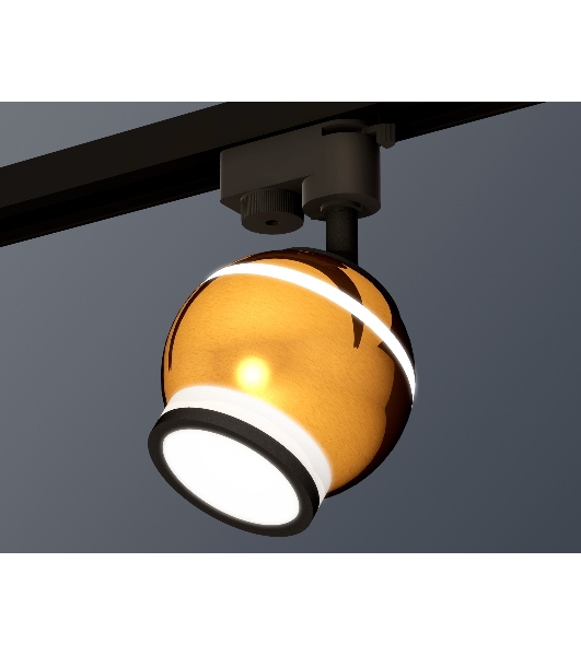 Светильник Ambrella light XT1105006 PYG/SBK/FR золото желтое полированное/черный песок/белый матовый MR16 GU5.3 LED 3W 4200K