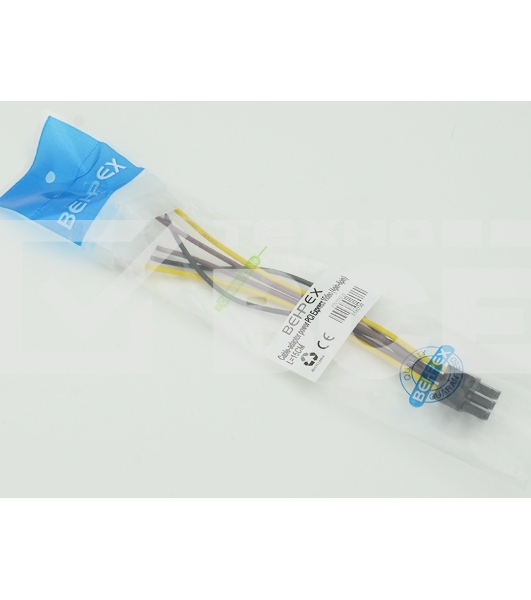 Кабель питания Molex/PCI-E 6pin 0.15м