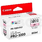 Картридж струйный Canon PFI-1000 PM для IJ SFP PRO-1000 WFG. Фото пурпурный. 80 мл., фото 1