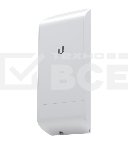 Точка доступа UBIQUITI LocoM2(EU) Wi-Fi и AirMAX. 802.11g/n, интегрированная антенна 8 дБ (45°*45°),10/100 RJ45 Ethernet