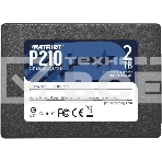 Накопитель SSD Patriot P210, 2TB, SATA III, 2.5