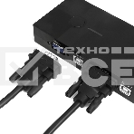 Кабель Greenconnect SVGA 1.8м чёрный, OD6.0mm. 15M / 15M GCR-VM2VM1-1.8m, 28/28 AWG, двойной экран, фото2