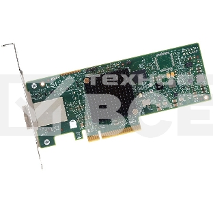 Контроллер LSI SAS9300-8E (PCI-E 3.0 x8, LP, EXTERNAL) SGL SAS12G, 8port (2*extSFF8644), Каб.отдельно