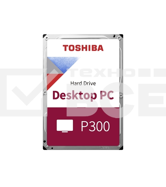 Жесткий диск Toshiba SATA-III 6Tb HDWD260UZSVA P300 (5400rpm) 128Mb 3.5