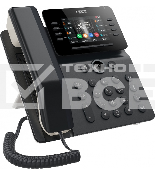 Телефон IP Fanvil V64 черный