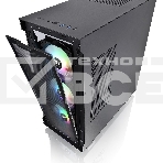 Компьютерный корпус Thermaltake V350 TG ARGB AIR черный без БП ATX 2x120mm 2x140mm 2xUSB2.0 1xUSB3.0 audio bott PSU, фото14