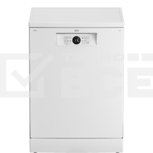 Посудомоечная машина Beko BDFN 26422 W отдельностоящая, белый