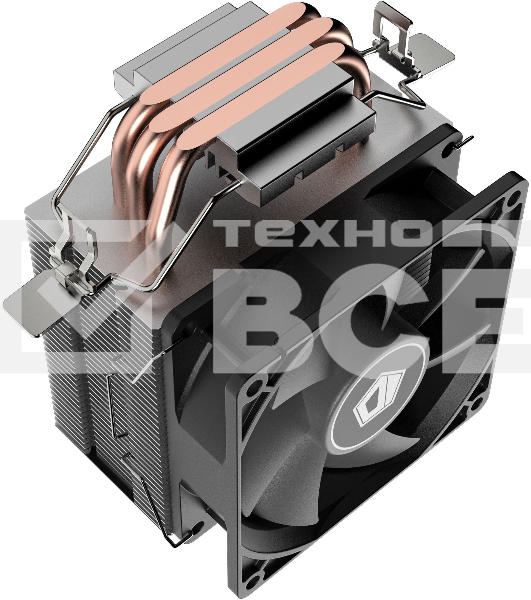 Кулер CPU ID-Cooling SE-903-SD V3 черный 92мм алюминий+медь 2000rpm 23.1db 3-pin 130W 123мм