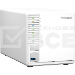 Сетевое хранилище SMB QNAP TS-364-4G NAS 3 HDD, 4-core Intel Celeron N5105/N5095 2.0 up to 2.9 GHz, 4 GB RAM (1x4 GB) up to 16 GB (2x8GB), 2.5 Gigabit Ethernet, 2xUSB 3.2 Gen 2 (10Gbps), 1xUSB 3.2 Gen 1, 2xM.2 PCIe Gen 3 x2 slots, фото3
