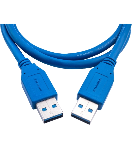 Кабель Kramer C-USB3/AA-3 USB-A 3.0 вилка-вилка, 0,9 м