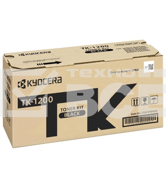Картридж лазерный Kyocera TK-1200 (1702P18NLO/1T02VP0RU0) черный для P2335d/P2335dn/P2335dw/M2235dn/M2735dn/M2835dw 3000 стр.